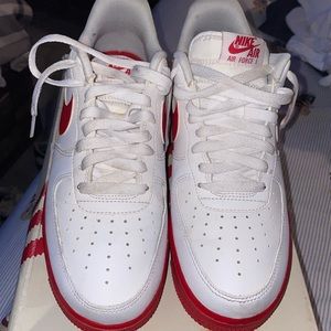 Air Force 1 Low 'White Red Sole'